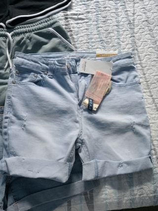 Lote 3 Pantalones Cortos Chica