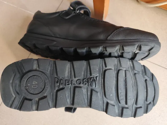 Zapatos Pablosky colegiales negros numero 40