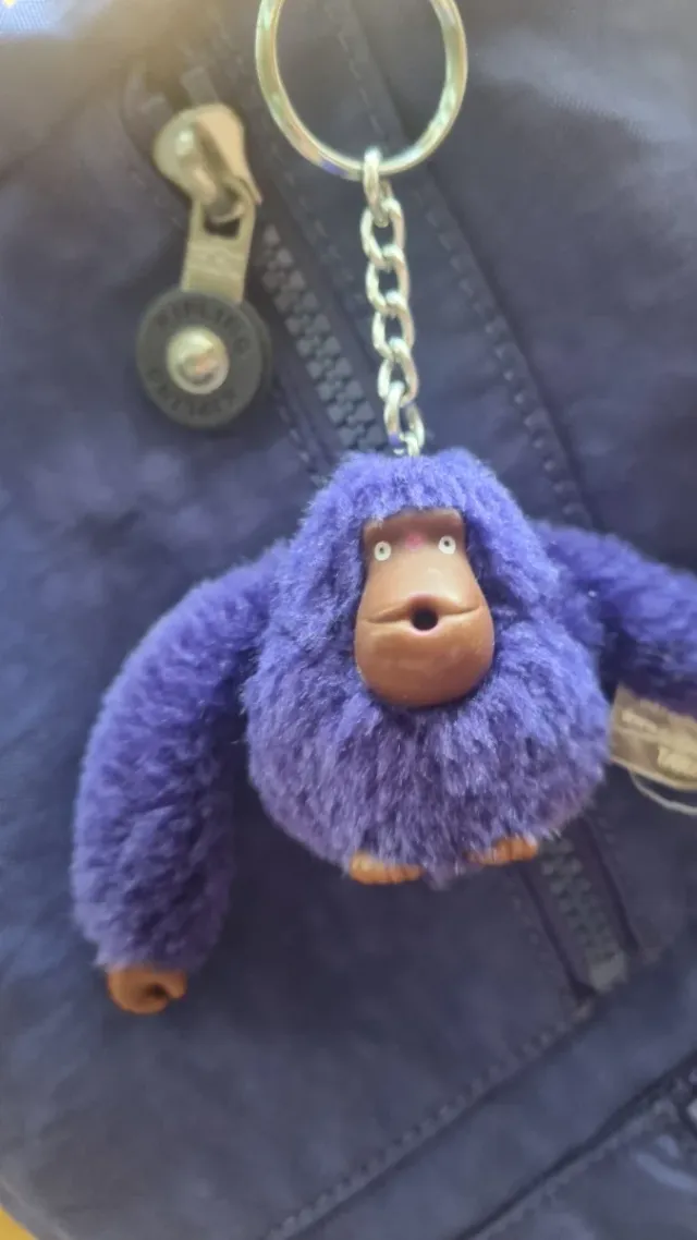 Bolso bandolera Kipling azul/morado