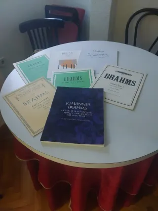 Partituras de Piano Brahms