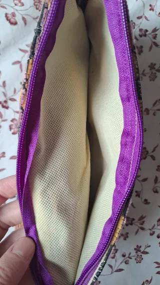 Neceser plano estampado