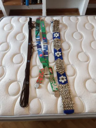 Lote cinturones y tirantes