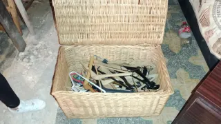 Muebles de junco y mimbre: dormitorio