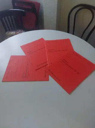 Partituras Brahms Piano (3 piezas)