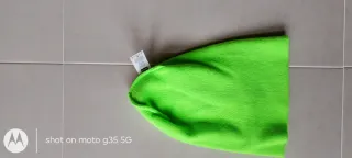 Cappello invernale verde neon