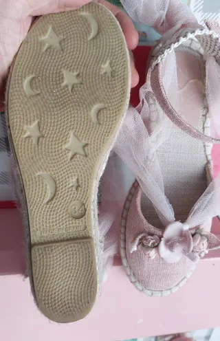 Zapatos niña valenciana salon rosa