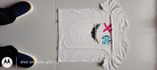 Maglietta uomo con stampa X