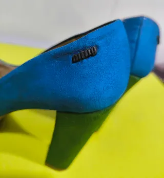 Zapatos Mustang azul T 40