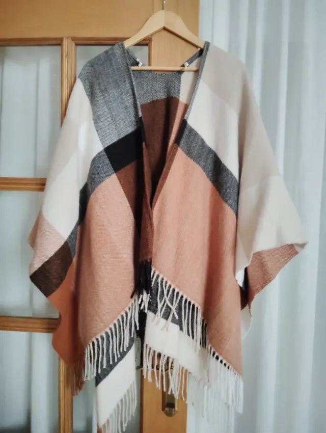 Capa mujer tonos marrones