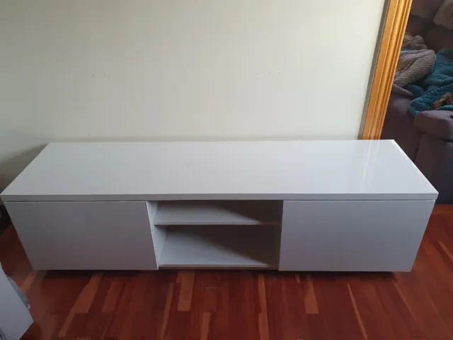 Mueble TV blanco