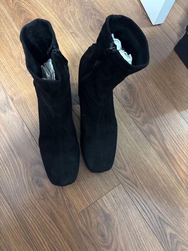 Botas de mujer con plataforma negras