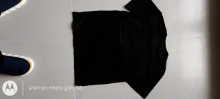 Maglietta uomo nera con stampa