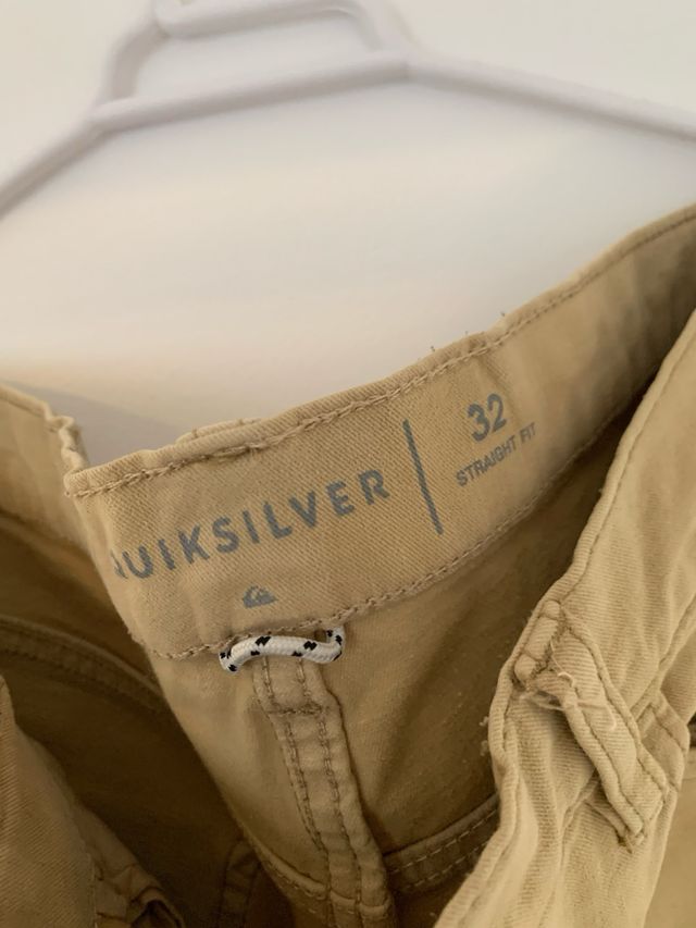 Pantalón Quiksilver Beige Talla 32