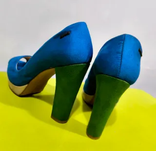 Zapatos Mustang azul T 40