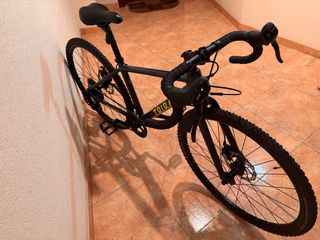 Bicicleta Gravel / Ciclocross verde scuro