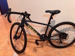 Bicicleta Gravel / Ciclocross verde scuro