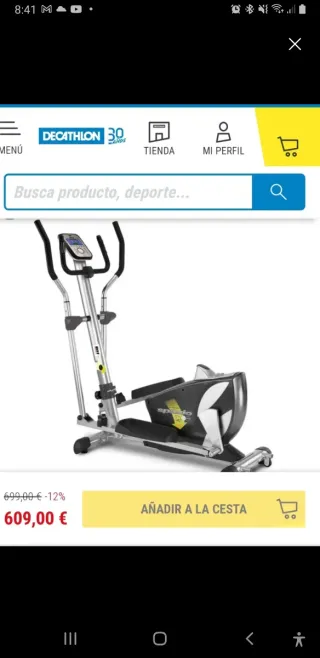 Bicicleta Elíptica BH