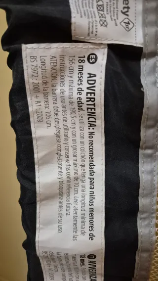 Barrera de Cama Safety 1st