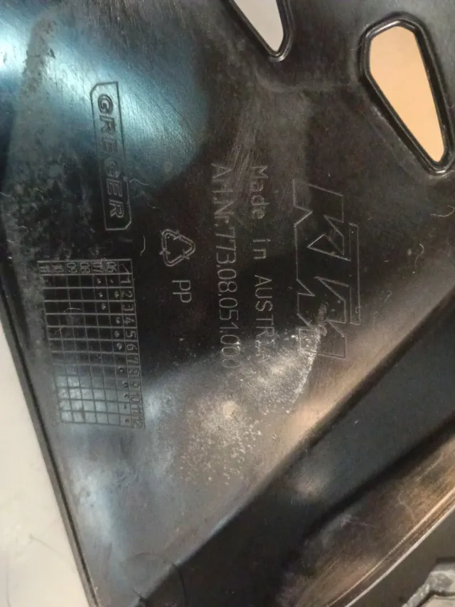 Tapas laterales KTM 2008-2011