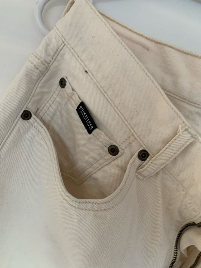 Pantalones Quiksilver Blancos