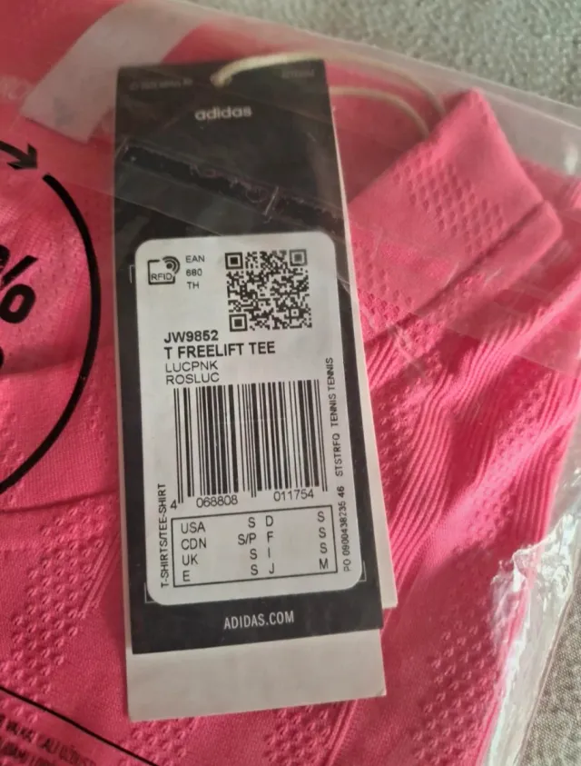 Camiseta Adidas T-Shirt T FreeLift Rosa