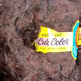 Lote 20 ovillos Visón Mohair lana
