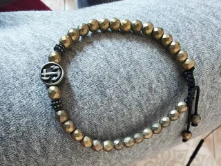 5 bracciali uomo e 1 collanina