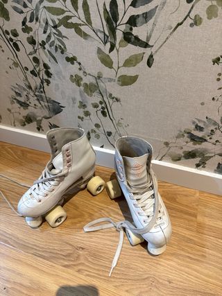 Patines 4 ruedas Decathlon blancos talla 37