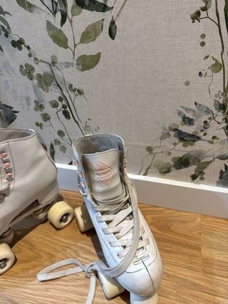 Patines 4 ruedas Decathlon blancos talla 37