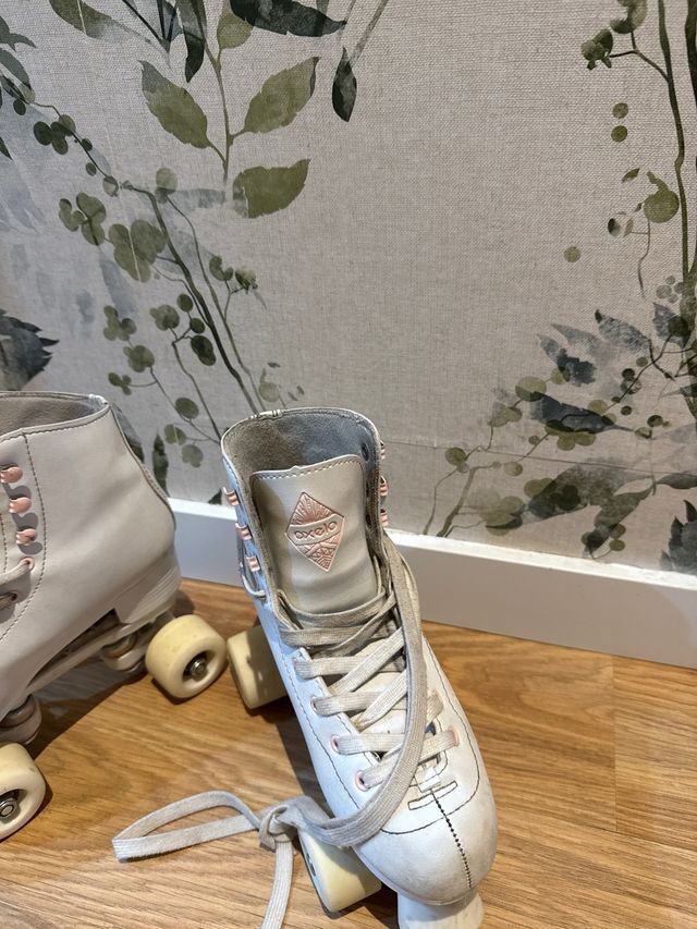 Patines 4 ruedas Decathlon blancos talla 37