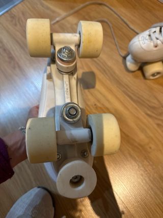 Patines 4 ruedas Decathlon blancos talla 37