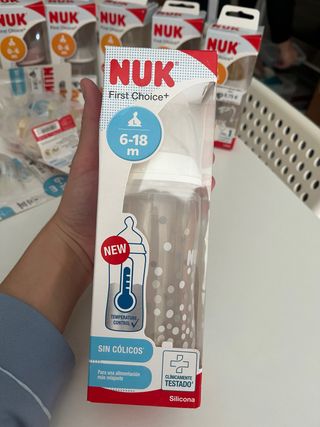 Biberón NUK First Choice+ 6-18m