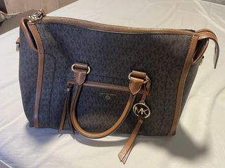 Bolso Michael Kors Marrón y Dorado