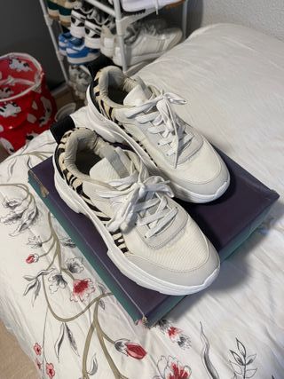 Zapatillas Zara Animal Print Talla 38