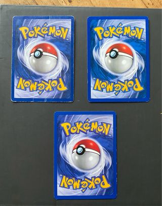 Set Pokémon Vulpix base, Brock’s Vulpix, Blaine’s