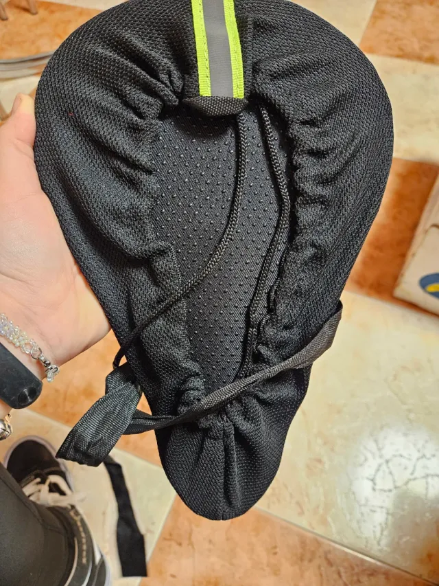 Sillín Bici Gel Negro/Azul FMFXTRA