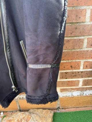 Chaqueta Biker Pull&Bear Negra