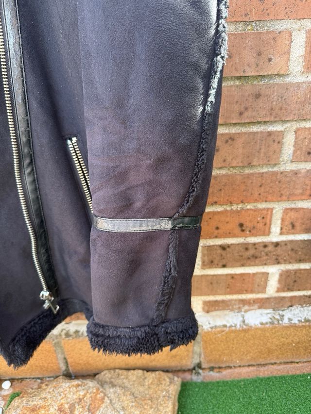 Chaqueta Biker Pull&Bear Negra