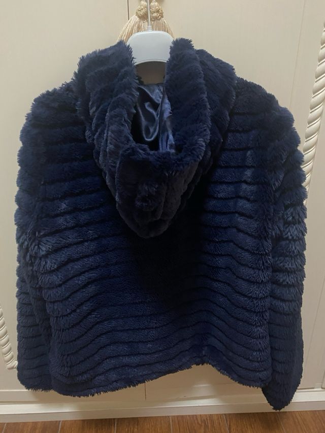 Giubbotto OVS peluche blu