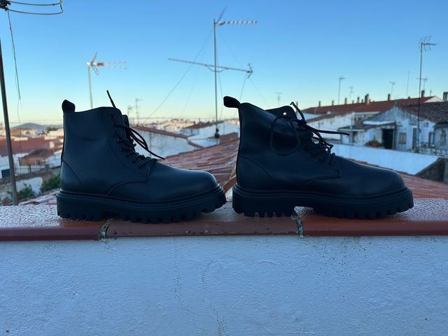 Botas Militares Negras