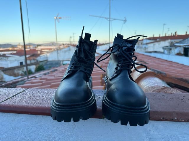 Botas Militares Negras
