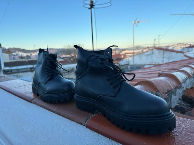 Botas Militares Negras