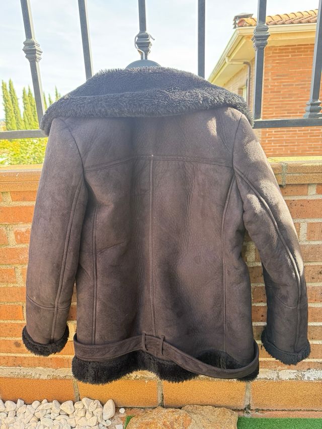 Chaqueta Biker Stradivarius Negra Talla M