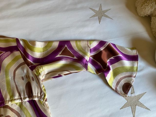 Blusa MJUNLY seda natural