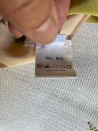 Blusa MJUNLY seda natural