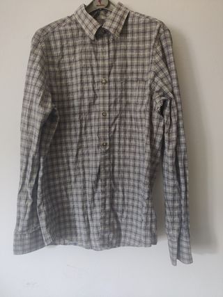 Camicia uomo quadri cotone tg M