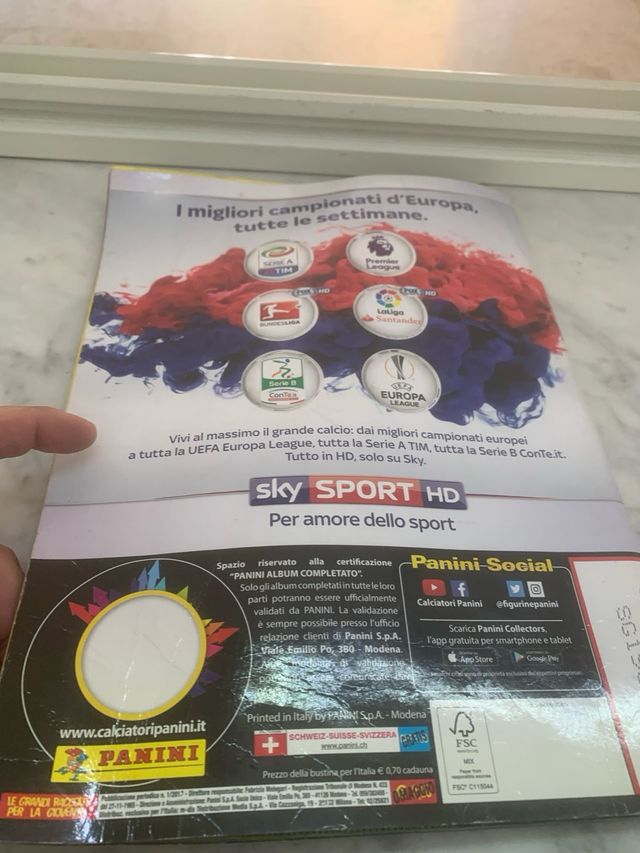 Album Calciatori Panini