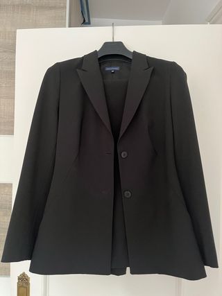 Traje pantalón negro