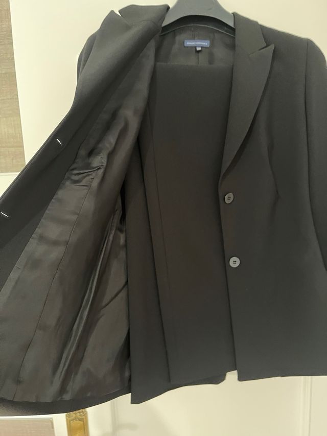 Traje pantalón negro