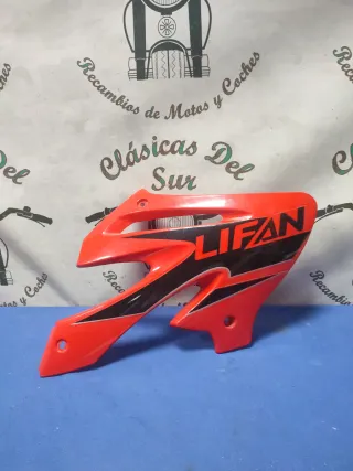 Tapa Lateral Derecha Radiador Lifan Roja